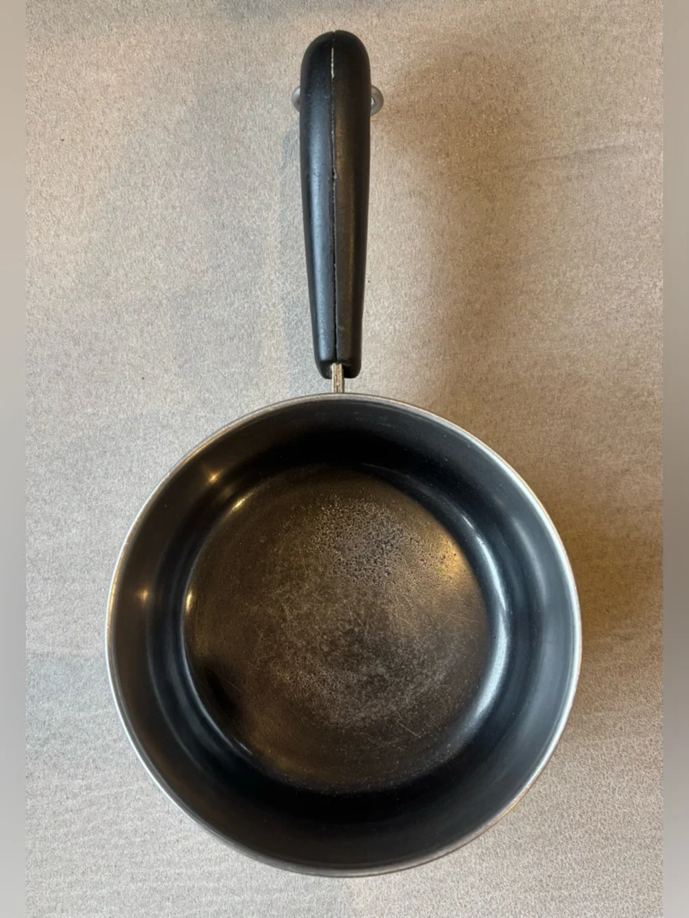 Revere Ware 1801 Copper Bottom 1 Qt Sauce Pan Pre-1968 Double Ring